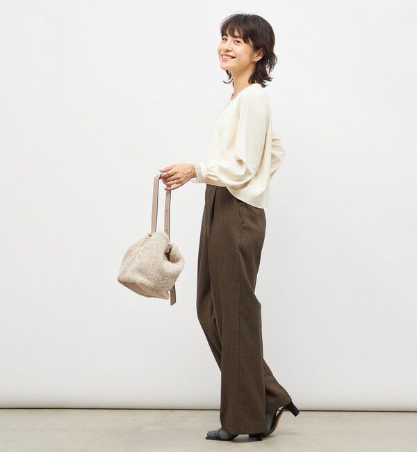 NOLLEY'S「ウォッシャブル2WAYストレッチブラウス」|シャツ・ブラウス|