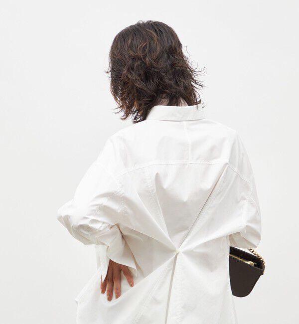 NOLLEY'S sophi「ウォッシャブルマルチWAYビッグシャツ」|シャツ・ブラウス|