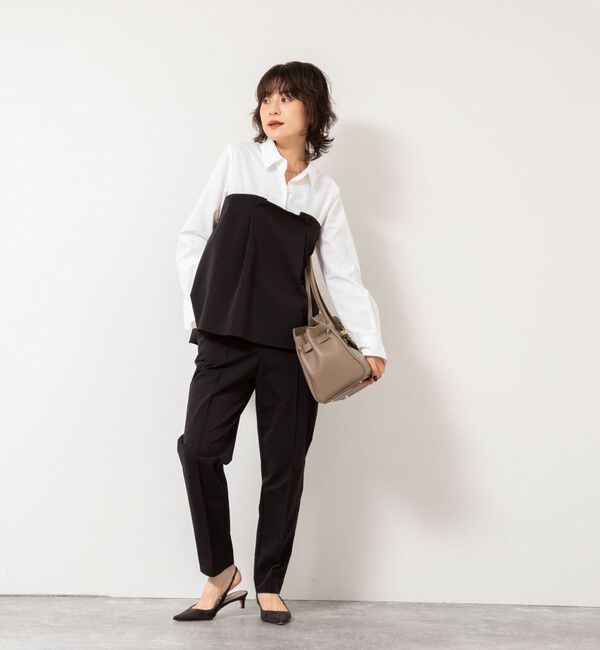 NOLLEY'S「《セットアップ対応》ウォッシャブル4WAYストレッチスリムパンツ」|その他|