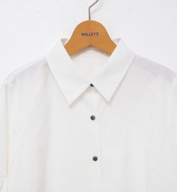 NOLLEY'S「ウォッシャブル切替プリーツブラウス」|シャツ・ブラウス|