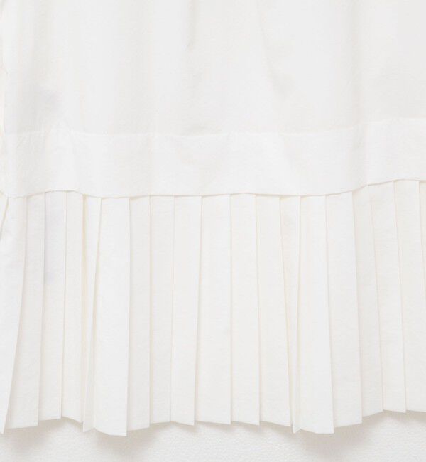 NOLLEY'S「ウォッシャブル切替プリーツブラウス」|シャツ・ブラウス|