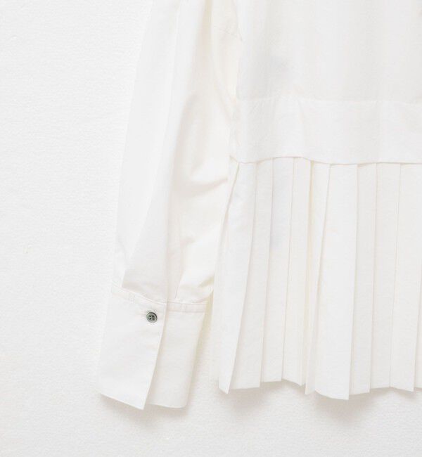 NOLLEY'S「ウォッシャブル切替プリーツブラウス」|シャツ・ブラウス|