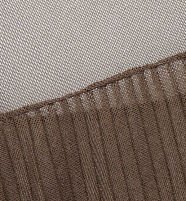 Rie Miller「ウォッシャブルチュールキャミワンピース」|ワンピース|