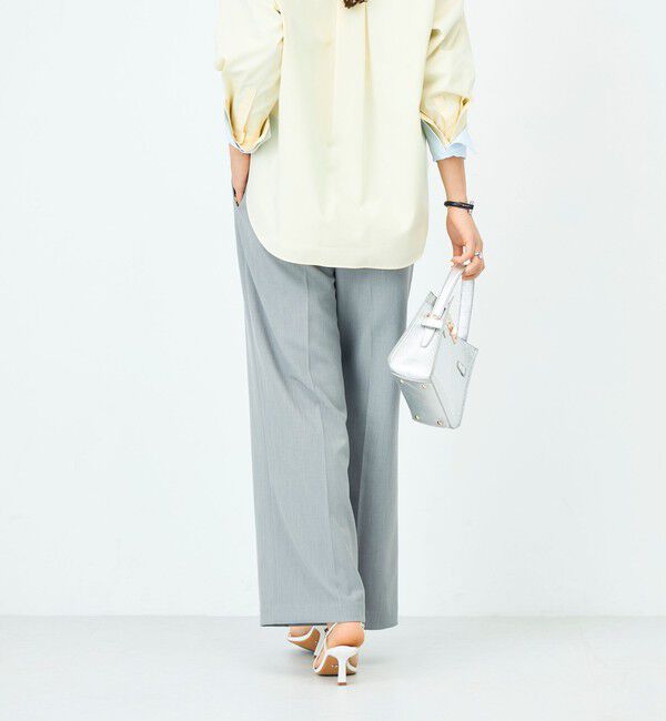 NOLLEY'S sophi「ウォッシャブルWウエストワイドパンツ」|その他|