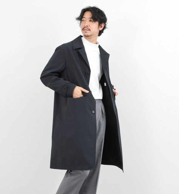 NOLLEY'S goodman「《ビジカジ対応》【ダントツ撥水】ステンカラーコート 26SS」|ステンカラーコート|