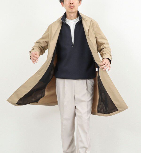 NOLLEY'S goodman「《ビジカジ対応》【ダントツ撥水】ステンカラーコート 26SS」|ステンカラーコート|