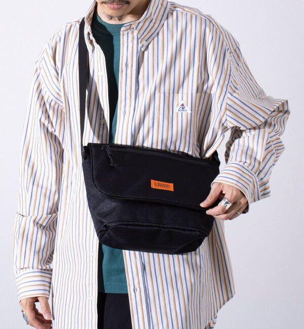 GLOSTER「【UNIVERSAL OVERALL/ユニバーサルオーバーオール】フラップショルダーバッグ」|ショルダー・メッセンジャー|