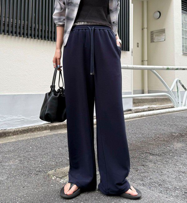 fredy emue「ウエストレイヤードイージーパンツ」|チノ|