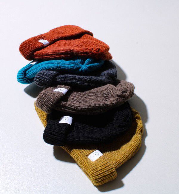 GLOSTER「【UNISEX】halo commodity 別注 ハーフディライトワッチ」|ニット帽|