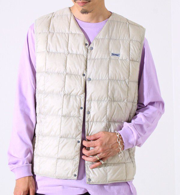 GLOSTER「【UNISEX/4サイズ/6色展開】FREDYMAC別注 TAION ベーシックインナーダウンベスト」|ダウンベスト・ベスト|