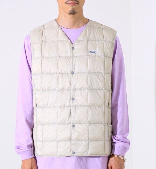 GLOSTER「【UNISEX/4サイズ/6色展開】FREDYMAC別注 TAION ベーシックインナーダウンベスト」|ダウンベスト・ベスト|
