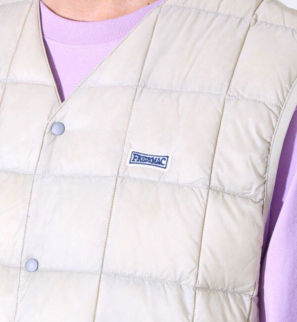 GLOSTER「【UNISEX/4サイズ/6色展開】FREDYMAC別注 TAION ベーシックインナーダウンベスト」|ダウンベスト・ベスト|