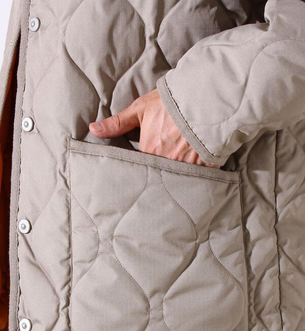 GLOSTER「【GLOSTER別注】TAION ミリタリー クルーネック ライナージャケット」|ダウン|