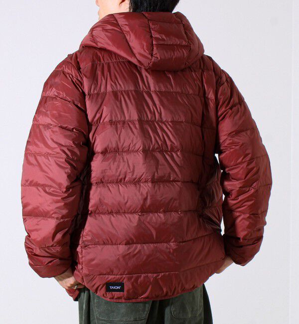 GLOSTER「【昨年ヒットの別注ダウンが新色追加で再登場！】GLOSTER別注 TAIONパッカブルフーディダウン」|ダウン|