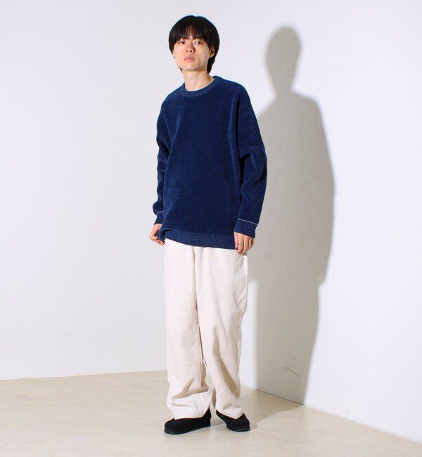 GLOSTER「【昨年人気アイテム再登場！チクチクしないニット】モールダブルフェイス プルオーバーニット」|ニット・セーター|