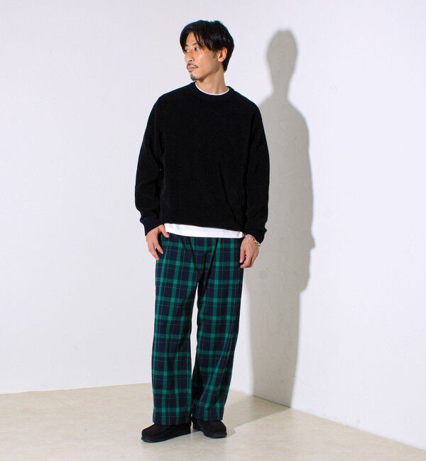 GLOSTER「【昨年人気アイテム再登場！チクチクしないニット】モールダブルフェイス プルオーバーニット」|ニット・セーター|