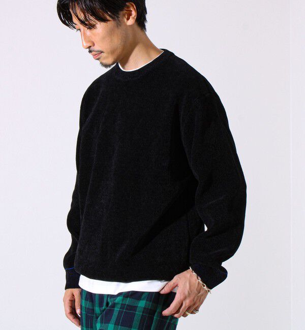 GLOSTER「【昨年人気アイテム再登場！チクチクしないニット】モールダブルフェイス プルオーバーニット」|ニット・セーター|