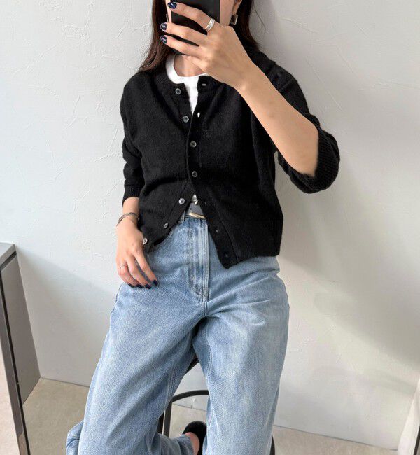 fredy emue「【@sora_522m企画】ウール混天竺カーディガン」|カーディガン|