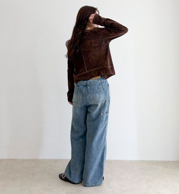 fredy emue「シアーフロッキーコンパクトカーディガン」|カーディガン|