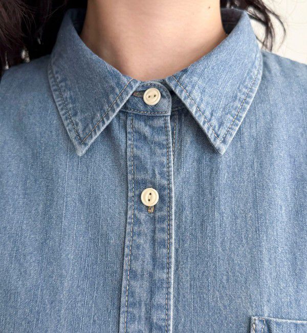 fredy emue「【大人気リバイバル】FR刺繍デニムシャツ」|シャツ・ブラウス|
