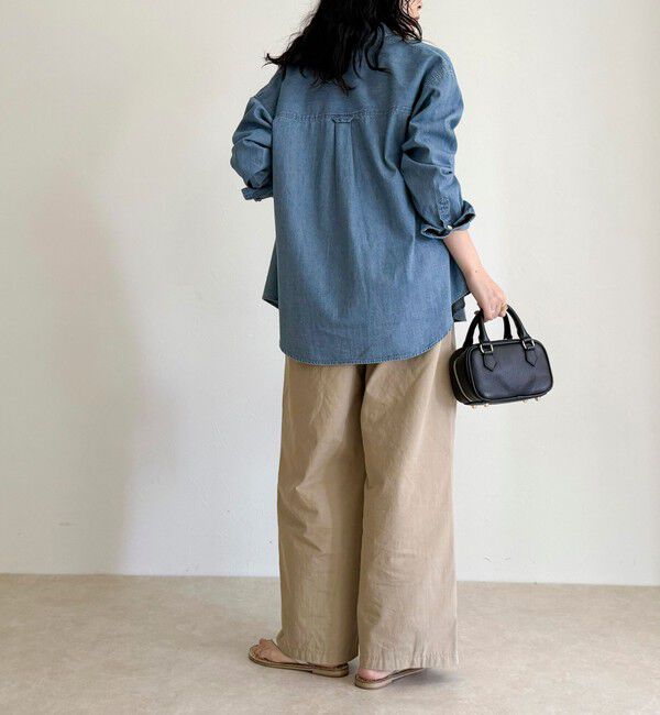 fredy emue「【大人気リバイバル】FR刺繍デニムシャツ」|シャツ・ブラウス|