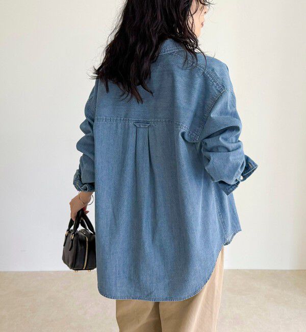 fredy emue「【大人気リバイバル】FR刺繍デニムシャツ」|シャツ・ブラウス|