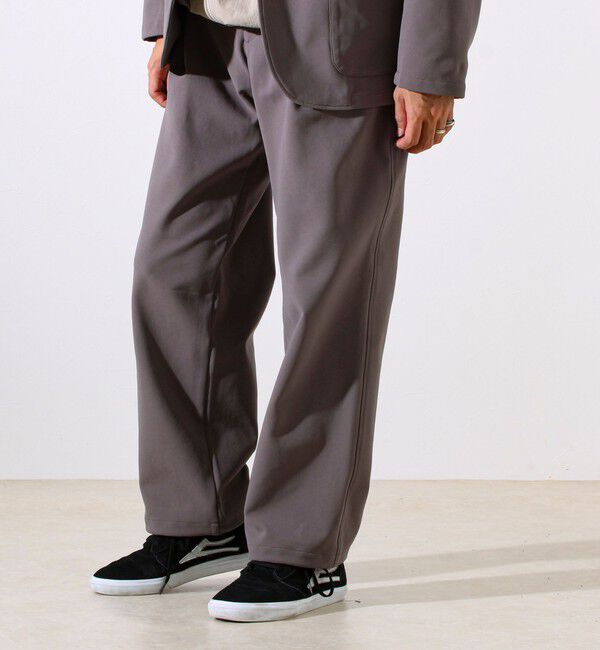 GLOSTER「【セットアップ対応】トリコットオールマイティパンツ」|チノ|