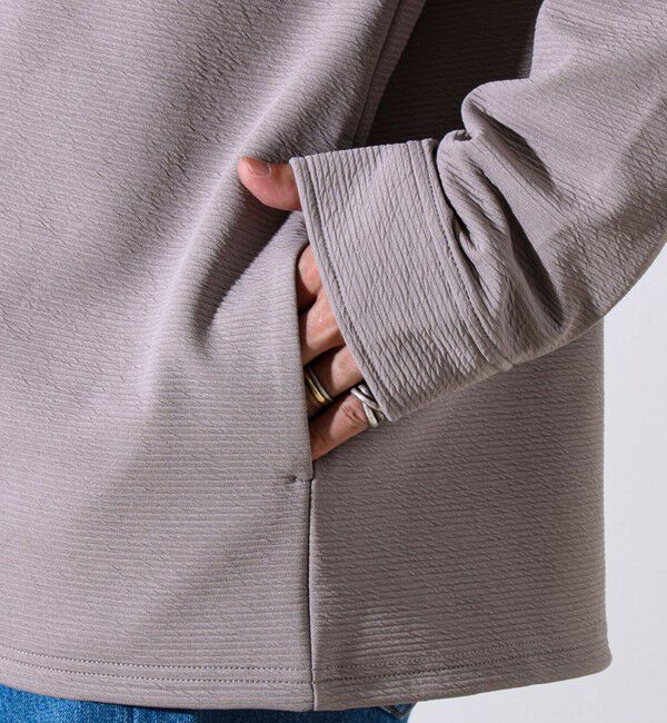 GLOSTER「【晩夏から秋本番まで活躍】ドライリップル フラップポケットシャツ」|シャツ・ブラウス|