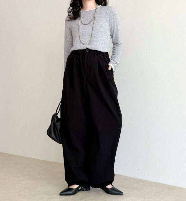 fredy emue「2タックバレルパンツ」|チノ|