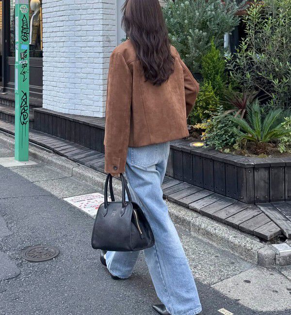 fredy emue「フェイクスエードジャケット」|テーラードジャケット|