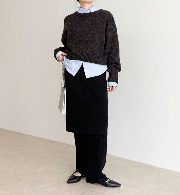 fredy emue「rib knit skirt&pants」|チノ|