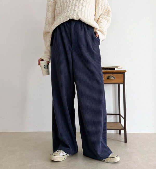 fredy emue「【GEVACO/ゲバコ】コーデュロイパンツ」|チノ|ブルー