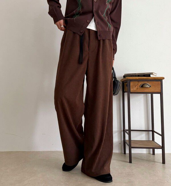 fredy emue「【GEVACO/ゲバコ】コーデュロイパンツ」|チノ|