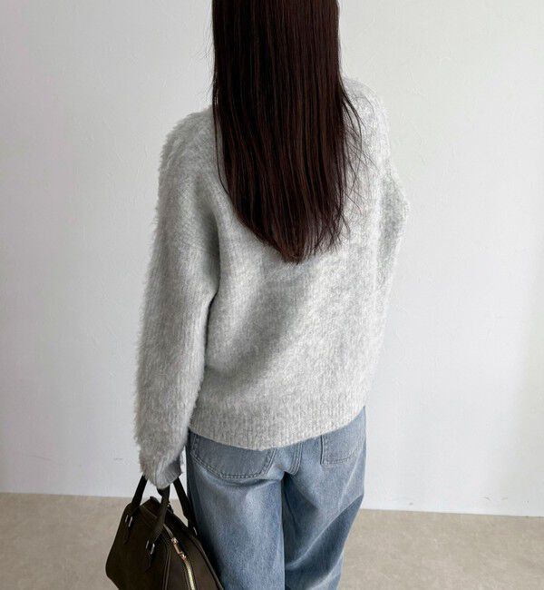 fredy emue「ふわふわ起毛ニットカーディガン」|カーディガン|