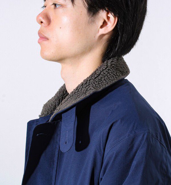 GLOSTER「【首元まで暖かい大人のアウター】衿ボアN-1デッキジャケット」|ブルゾン・スタジャン|