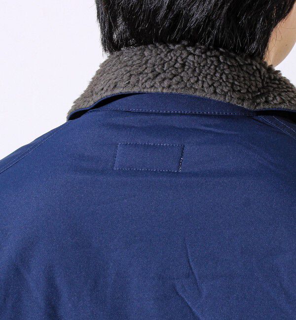 GLOSTER「【首元まで暖かい大人のアウター】衿ボアN-1デッキジャケット」|ブルゾン・スタジャン|