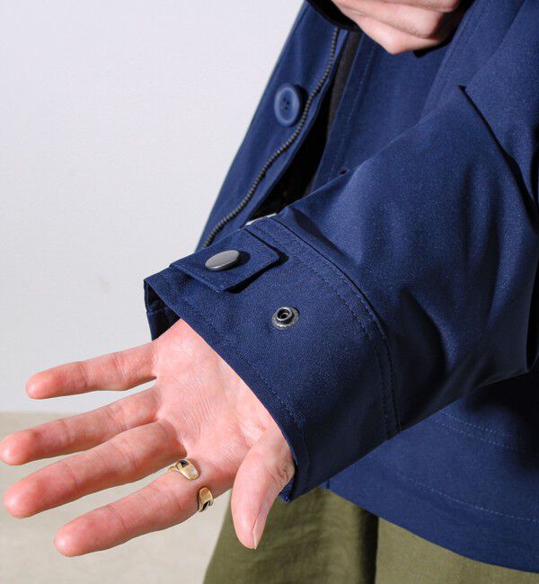 GLOSTER「【首元まで暖かい大人のアウター】衿ボアN-1デッキジャケット」|ブルゾン・スタジャン|