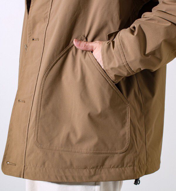 GLOSTER「【首元まで暖かい大人のアウター】衿ボアN-1デッキジャケット」|ブルゾン・スタジャン|
