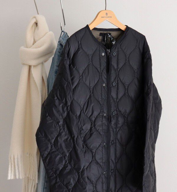 fredy emue「【TAION/タイオン】MILITARY M65 LINER W-ZIP DOWN JK」|ダウン|ブラック