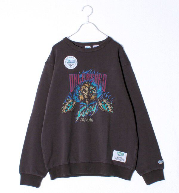 GLOSTER「【DISCUS&times;Disney Villains】UNISEX ヴィンテージ風 裏毛スウェット」|スウェット・ジャージ|ブラック系その他4