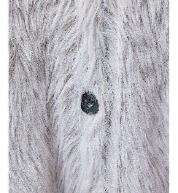 SALON adam et rope'「【WEB限定】ウォッシャブルシャギーVネックニットカーディガン」|カーディガン|