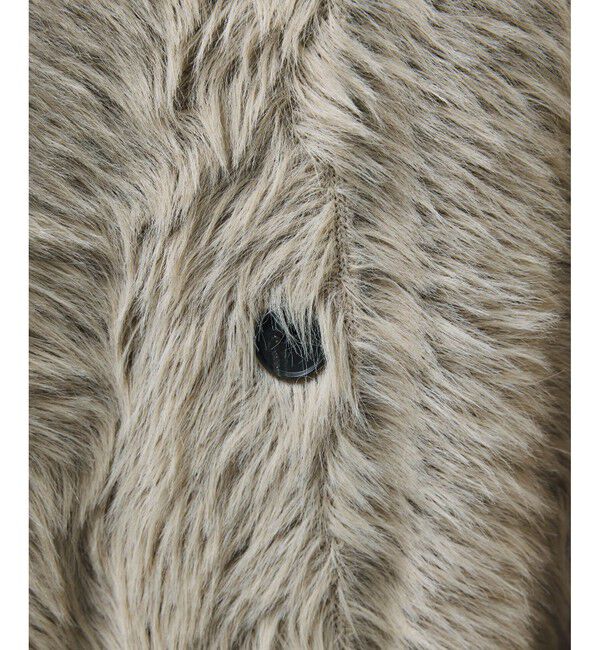 SALON adam et rope'「【WEB限定】ウォッシャブルシャギーVネックニットカーディガン」|カーディガン|