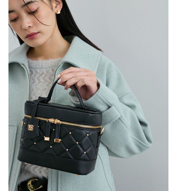 VIS「ゆれるキーチャームがレディなバニティバッグ」|ハンドバッグ|