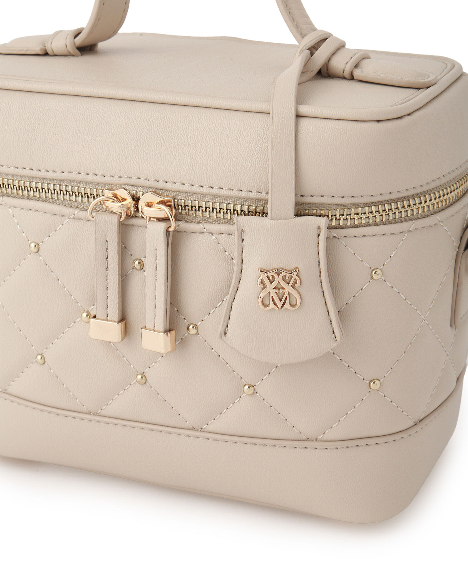 VIS「ゆれるキーチャームがレディなバニティバッグ」|ハンドバッグ|