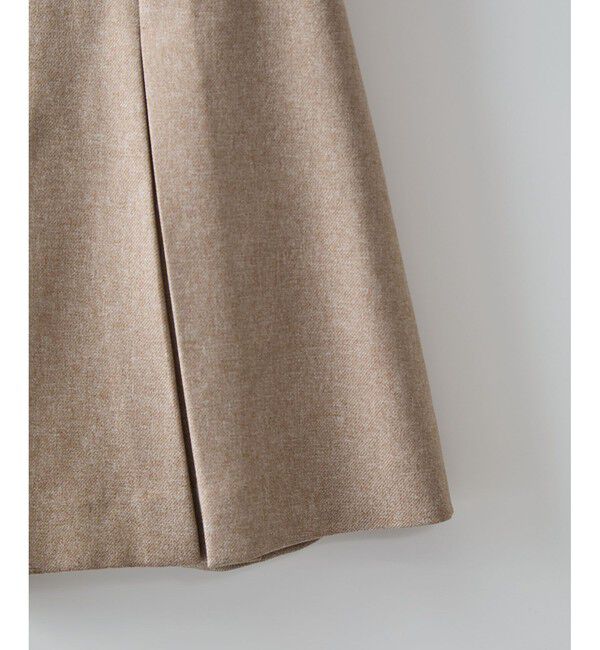 VIS「サマーツイードタックフレアショートパンツ」|チノ|