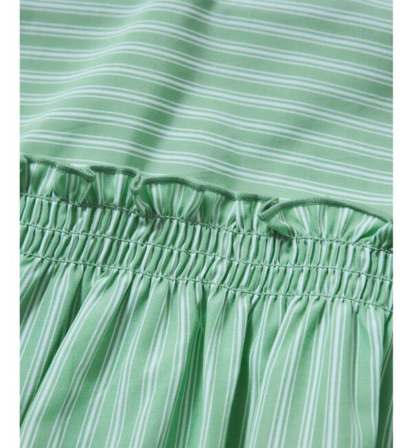 VIS「【WEB限定】バックシャーリングフリルシャツブラウス」|シャツ・ブラウス|