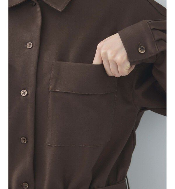 VIS「ポケットディテールジャンプスーツ」|オールインワン|