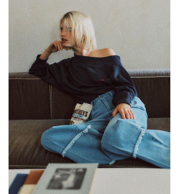 VIS「【POLO BCS】VIS別注ワンショルダースウェットトップス」|スウェット・ジャージ|