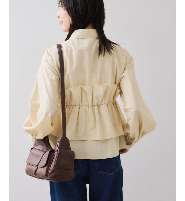 VIS「ビスチェドッキングシャツ/イージーケア」|シャツ・ブラウス|