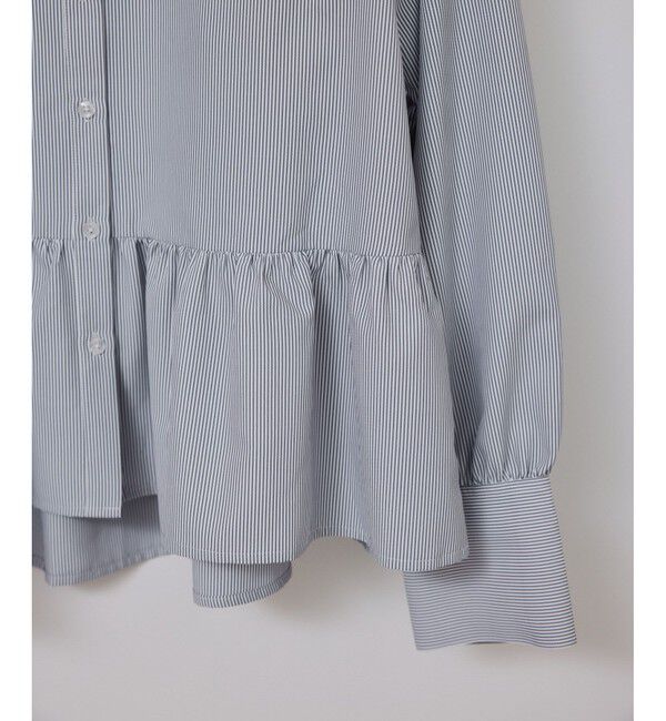 VIS「【POLO BCS】VIS別注ペプラムデザインシャツ」|シャツ・ブラウス|